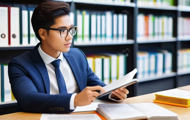 행정안전 전문가로 성장하기 위한 로드맵 - **Image Prompt: The Aspiring Administrative Safety Expert**
A diverse young professional, in sma...